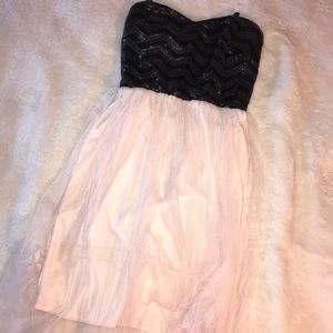 Sequined Homecoming Dress